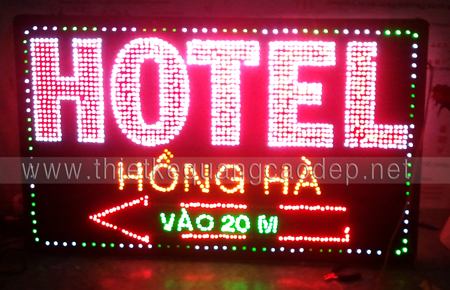 Led khách sạn Hồng Hà