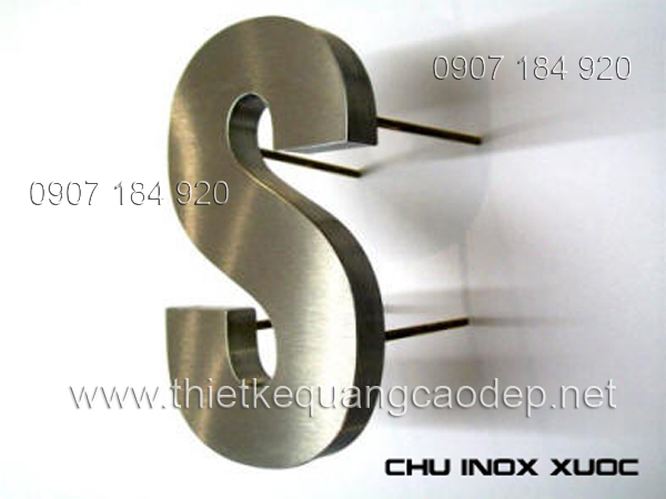 Chữ nổi Inox đẹp