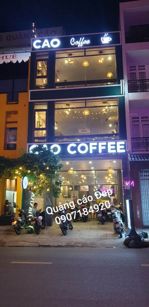 Mẫu Bảng hiệu cafe  Đẹp