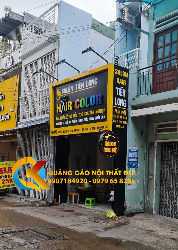 Bảng hiệu Quảng cáo Salon Tóc