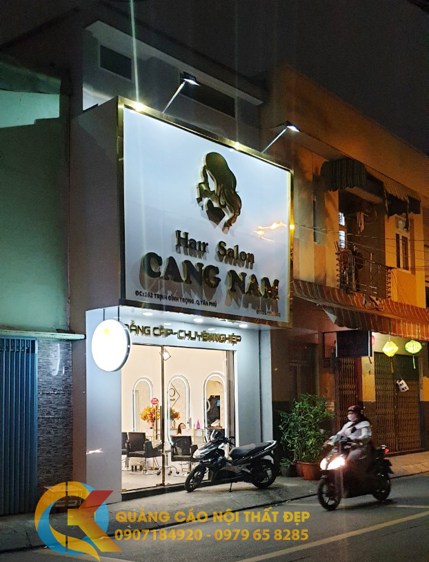 Bảng hiệu Quảng cáo Salon Tóc