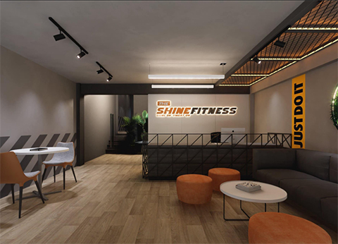 MẪU PHÒNG GYM  BOXING  YOGA SHINEFITNESS