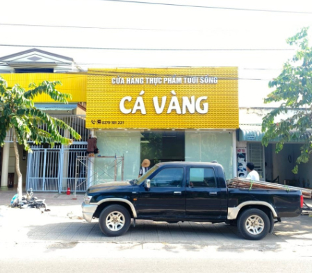 bảng hiệu lam sóng tôn